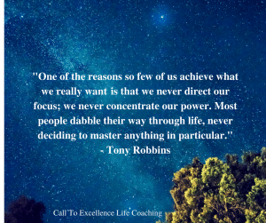 Tony Robbins Quote - Focus